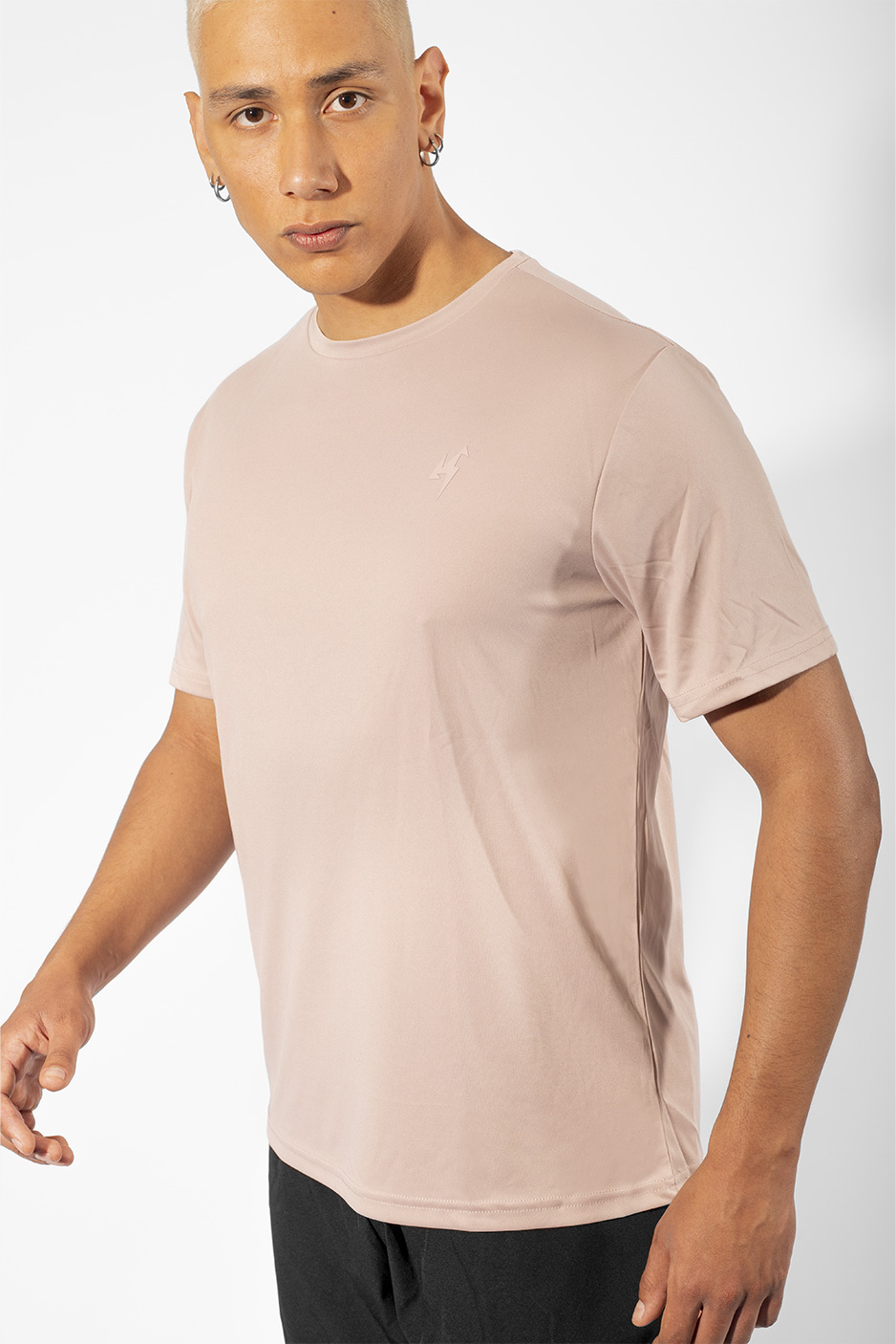 Camiseta Active Hombre Rosa Palo - Imagen 3