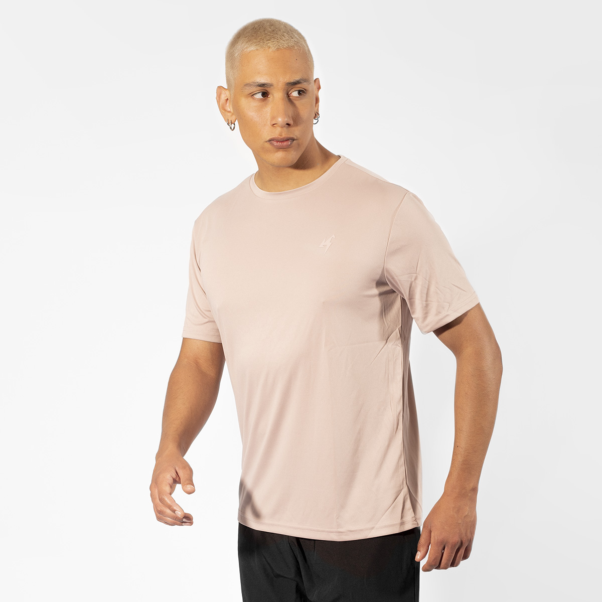 Camiseta Active Hombre Rosa Palo